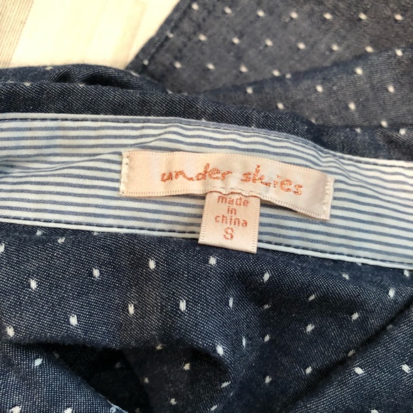 Under Skies Polka Dot Button Down - Picture 6 of 9